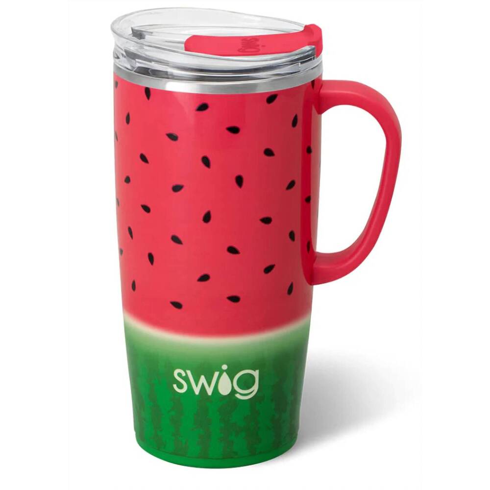 NEW SWIG LIFE melon slice travel mug - 22oz in watermelon